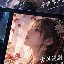 黄果漫剧古风浪漫AI漫剧封面